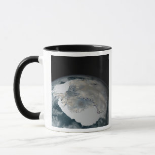 Tasse Le continent congelé de l'Antarctique