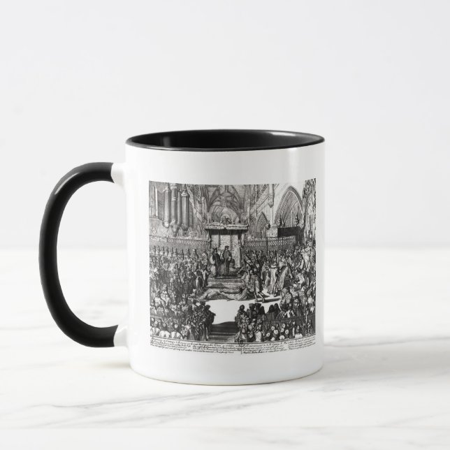 Tasse Le couronnement du Roi George I (Gauche)