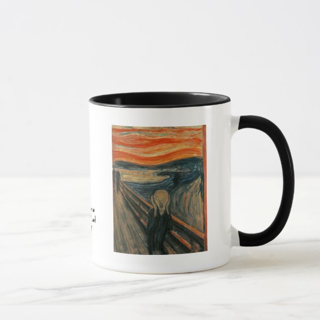 Tasse Le cri perçant par Edvard Munch (Droite)