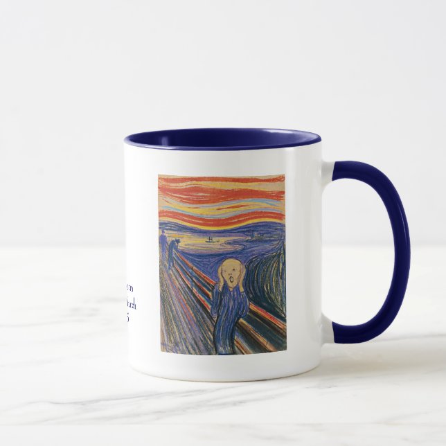 Tasse Le cri perçant par Edvard Munch (Droite)