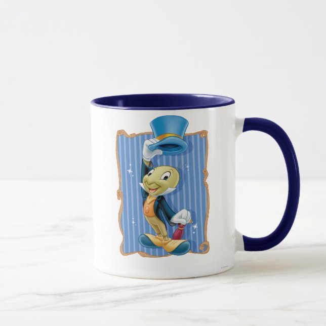 Tasse Le Cricket Jiminy Levant Son Casquette (Droite)