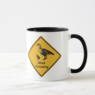 Tasse Le croisement de Nene, trafiquent le panneau