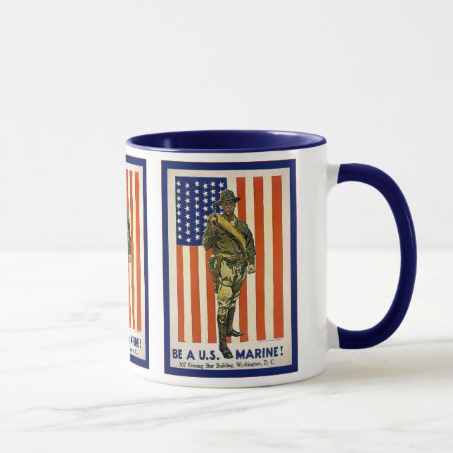 Tasse Le cru soit une marine des États-Unis ! (Droite)