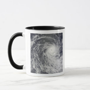 Tasse Le cyclone Anja au-dessus du sud de l'océan Indien