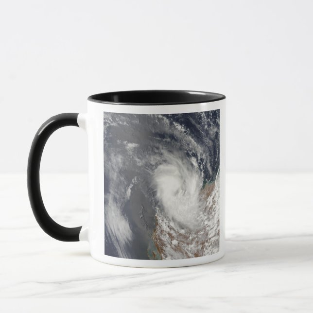 Tasse Le cyclone Dominic au large de l'Australie occiden (Gauche)