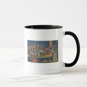 Tasse Le Dakota du Nord (capitale de l'État/fleur)