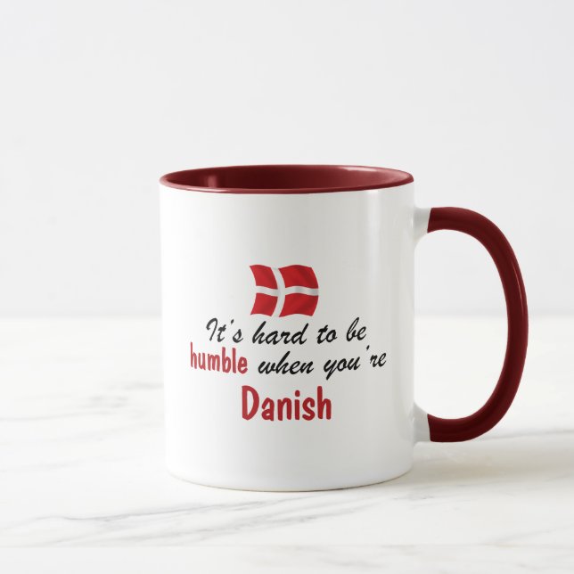 Tasse Le danois humble (Droite)