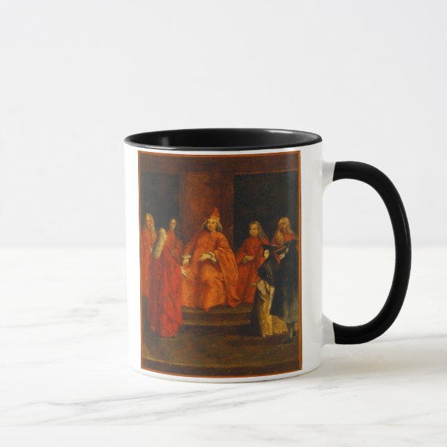 Tasse Le doge Grimani sur son trône (Droite)