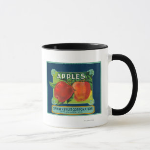 Tasse Le fruit Apple de fileur marquent - Yakima, WA