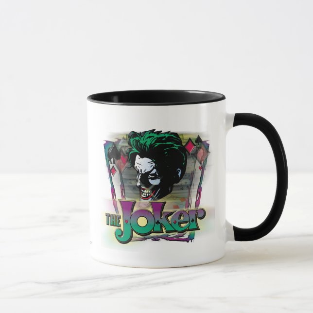 Tasse Le Joker - Visage et logo (Droite)