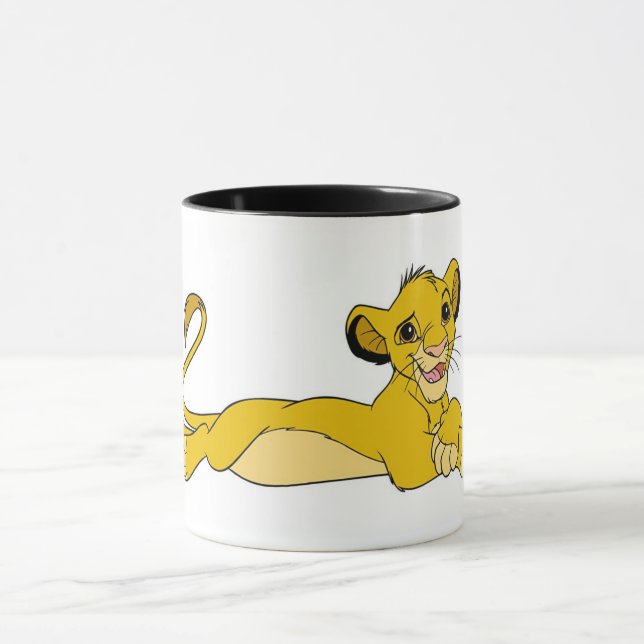 Tasse Le Lion King's Simba pose Disney (Centre)