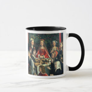 Tasse Le mariage chez Cana, détail de la jeune mariée 
