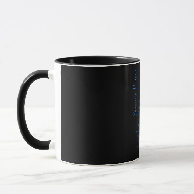 Tasse Le marteau de prière de sérénité (Gauche)