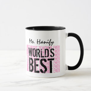 Tasse Le meilleur cadeau V19 du professeur de Sciences
