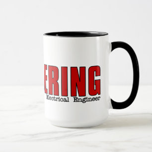 Tasse Le meilleur du monde du génie électrique avec nom
