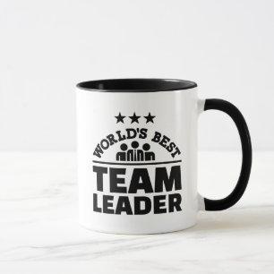 Tasse Le meilleur meneur d'équipe du monde