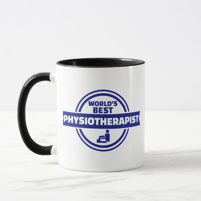 Tasse Le meilleur physiothérapeute du monde (Gauche)
