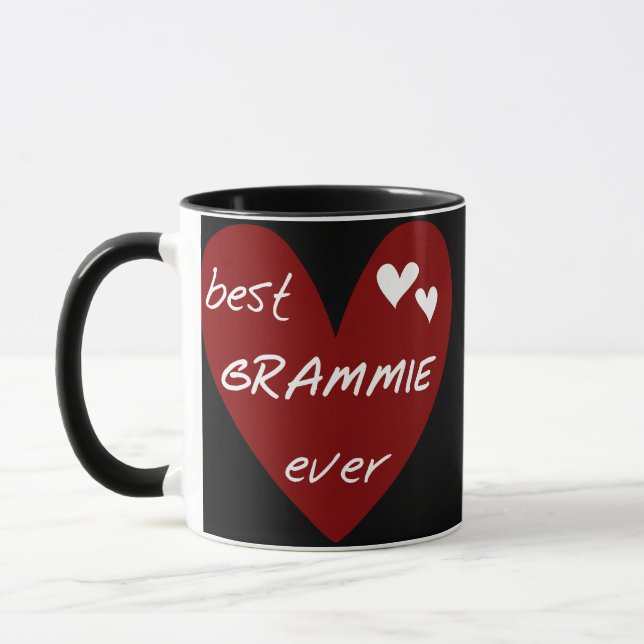 Tasse Le meilleurs T-shirts et cadeaux de Grammie de (Gauche)