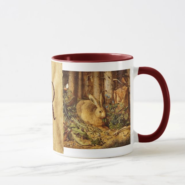 Tasse LE MONogramme DU RABBIT ( Jeune Lièvre ) (Droite)