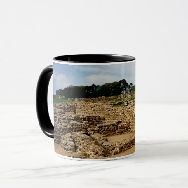 Tasse Le mur de Hadrian, le Northumberland, Angleterre (Devant gauche)