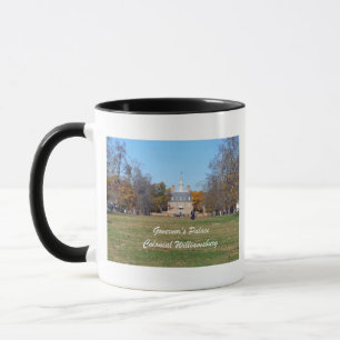 Tasse Le palais du Gouverneur, Williamsburg colonial