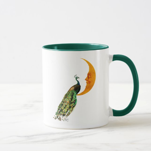 Tasse Le paon sur la Lune (Droite)