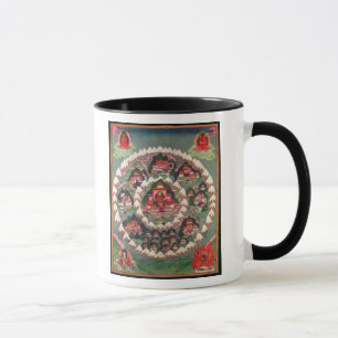Tasse Le paradis de Shambhala, bannière tibétaine