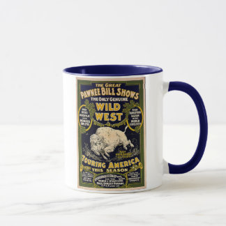 Tasse Le Pawnee Bill montre l'ouest sauvage
