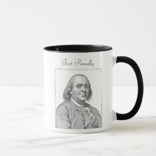 Tasse Le pet de Benjamin Franklin attaquent fièrement