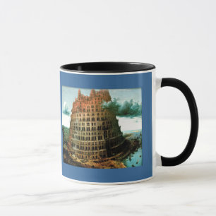 Tasse Le "peu" de Pieter Bruegel tour de Babel