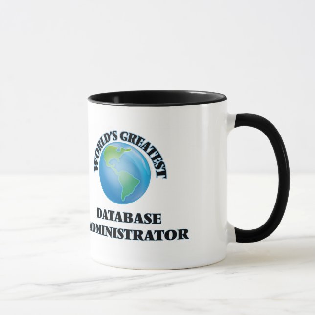 Tasse Le plus grand administrateur de base de données du (Droite)