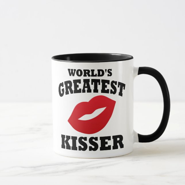 Tasse Le plus grand baiser du monde (Droite)