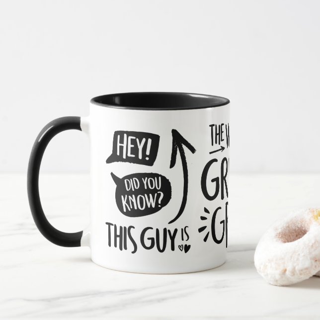 Tasse Le plus grand grand grand-père du monde (Avec donut)