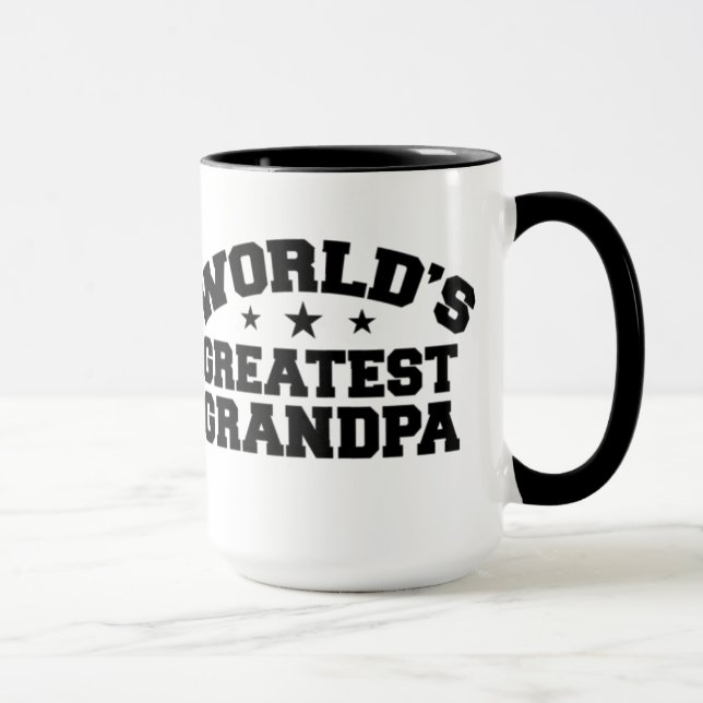 Tasse Le plus grand grand-papa des mondes (Droite)