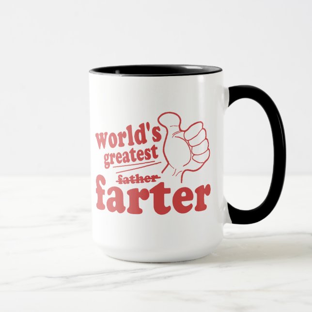 Tasse Le plus grand perdant du monde (Droite)