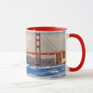 Tasse Le pont du Golden Gate depuis la plage de Baker