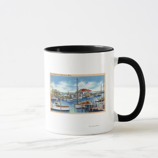 Tasse Le port sur le front de mer (Droite)
