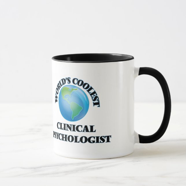 Tasse Le psychologue clinicien le plus frais du monde (Droite)