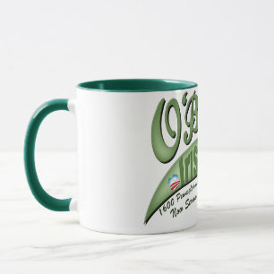 Tasse Le pub irlandais d'O'bama