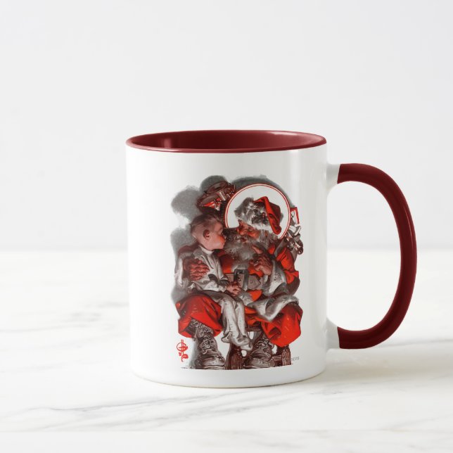 Tasse Le recouvrement de Père Noël (Droite)