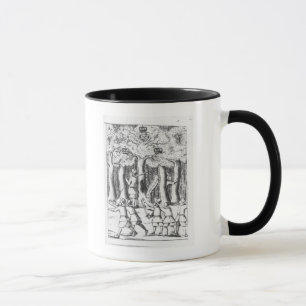 Tasse Le Roi Charles II se cachant dans un chêne