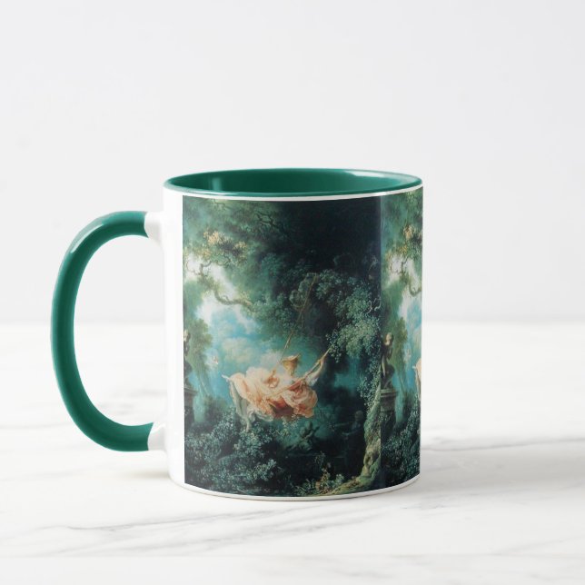 Tasse LE rose vert SWING (Gauche)