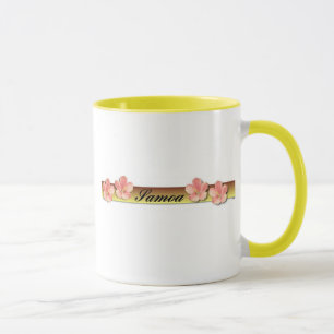 Tasse Le Samoa sur la barre d'or