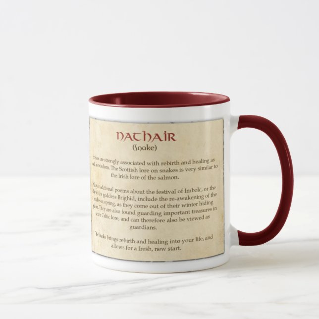 Tasse Le serpent celtique (Droite)