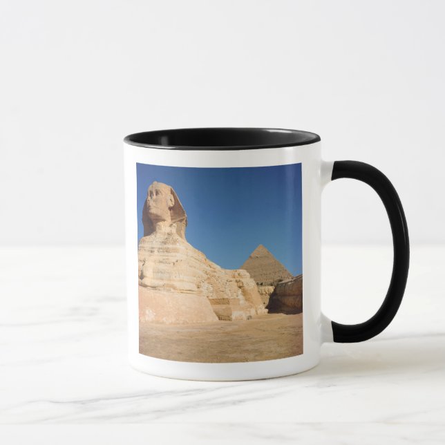 Tasse Le sphinx et la pyramide de Khafre, Gizeh (Droite)