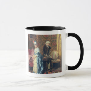 Tasse Le tiff des amants, 1872 (huile sur le panneau)