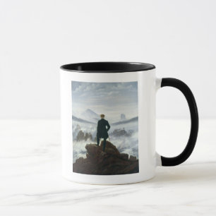 Tasse Le vagabond au-dessus de la mer du brouillard,