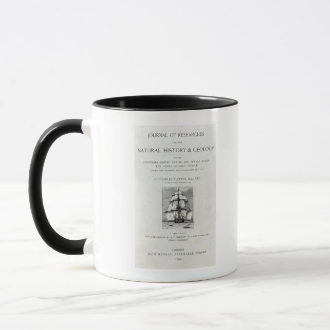 Tasse Le voyage du beagle (Gauche)