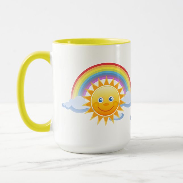 Tasse L'école à la maison de bureau personnalisent des (Gauche)