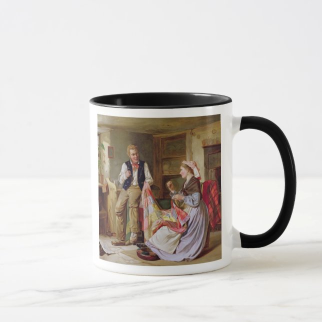 Tasse L'édredon de patchwork (Droite)